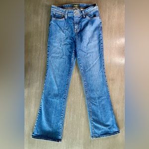 Eddie Bauer Denim Shaped Boot Cut Jeans 4 27